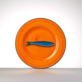 Mario Luca Giusti Aimone Dinner plate Orange - Buy now on ShopDecor - Discover the best products by MARIO LUCA GIUSTI design