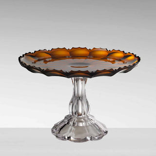 Mario Luca Giusti Girasole cakestand diam. 33 cm. - 12.99 in. Amber - Buy now on ShopDecor - Discover the best products by MARIO LUCA GIUSTI design