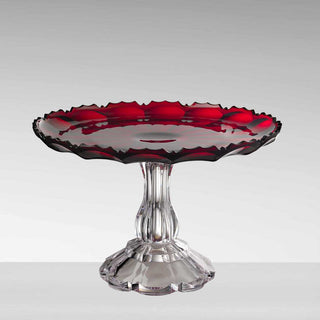 Mario Luca Giusti Girasole cakestand diam. 33 cm. - 12.99 in. Ruby - Buy now on ShopDecor - Discover the best products by MARIO LUCA GIUSTI design