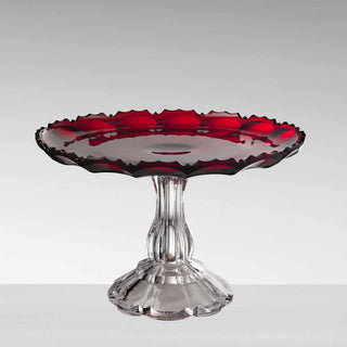 Mario Luca Giusti Girasole cakestand diam. 33 cm. - 12.99 in. Ruby - Buy now on ShopDecor - Discover the best products by MARIO LUCA GIUSTI design