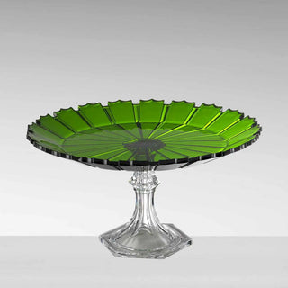 Mario Luca Giusti Ninfea cakestand diam. 29.5 cm. - 11.61 in. Emerald Green - Buy now on ShopDecor - Discover the best products by MARIO LUCA GIUSTI design