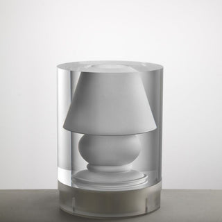 Mario Luca Giusti Cilindro portable LED table lamp transparent - Buy now on ShopDecor - Discover the best products by MARIO LUCA GIUSTI design