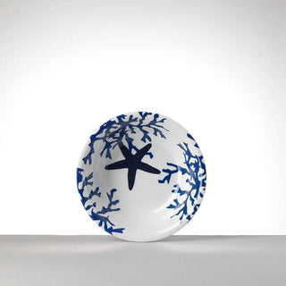 Mario Luca Giusti Corallo soup plate diam. 19 cm. - 7.48 in. Blue - Buy now on ShopDecor - Discover the best products by MARIO LUCA GIUSTI design