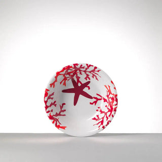Mario Luca Giusti Corallo soup plate diam. 19 cm. - 7.48 in. Red - Buy now on ShopDecor - Discover the best products by MARIO LUCA GIUSTI design