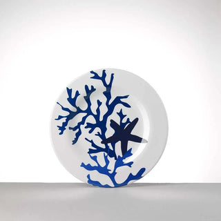 Mario Luca Giusti Corallo fruit plate diam. 19 cm. - 7.48 in. Blue - Buy now on ShopDecor - Discover the best products by MARIO LUCA GIUSTI design