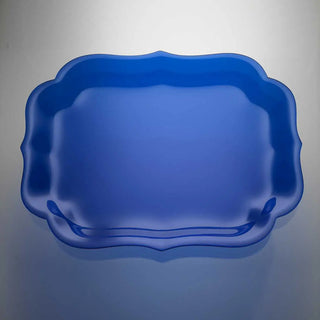 Mario Luca Giusti Della Robbia tray 58x44 cm. - 22.84x17.32 in. Blue - Buy now on ShopDecor - Discover the best products by MARIO LUCA GIUSTI design