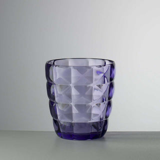 Mario Luca Giusti Diamante Low Glass Lilac - Buy now on ShopDecor - Discover the best products by MARIO LUCA GIUSTI design