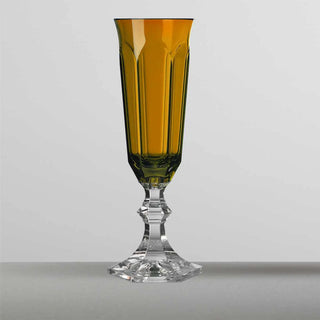 Mario Luca Giusti Dolce Vita flute glass Amber - Buy now on ShopDecor - Discover the best products by MARIO LUCA GIUSTI design