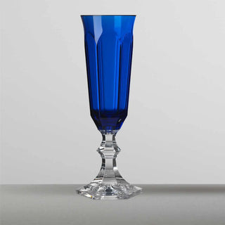 Mario Luca Giusti Dolce Vita flute glass Electric Blue - Buy now on ShopDecor - Discover the best products by MARIO LUCA GIUSTI design