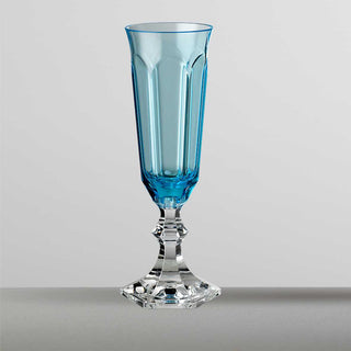Mario Luca Giusti Dolce Vita Flute Glass Turquoise - Buy now on ShopDecor - Discover the best products by MARIO LUCA GIUSTI design