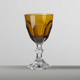 Mario Luca Giusti Dolce Vita wine glass Amber - Buy now on ShopDecor - Discover the best products by MARIO LUCA GIUSTI design