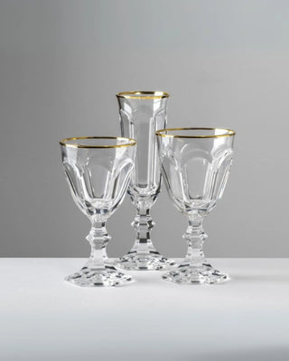 Mario Luca Giusti Dolce Vita Filo Oro stem glass for wine - Buy now on ShopDecor - Discover the best products by MARIO LUCA GIUSTI design