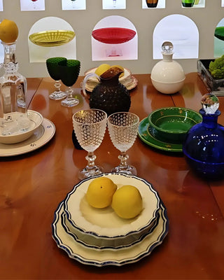 Mario Luca Giusti Eva fruit plate diam. 23 cm. - 9.05 in. - Buy now on ShopDecor - Discover the best products by MARIO LUCA GIUSTI design