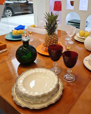 Mario Luca Giusti Eva fruit plate diam. 23 cm. - 9.05 in. - Buy now on ShopDecor - Discover the best products by MARIO LUCA GIUSTI design