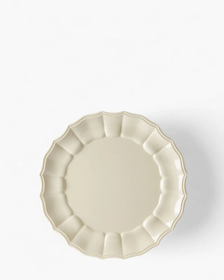 Mario Luca Giusti Eva dinner plate diam. 27 cm. - 10.63 in. Ivory - Buy now on ShopDecor - Discover the best products by MARIO LUCA GIUSTI design