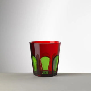Mario Luca Giusti Gulli/Gulli Inverso water glass Red Green - Buy now on ShopDecor - Discover the best products by MARIO LUCA GIUSTI design
