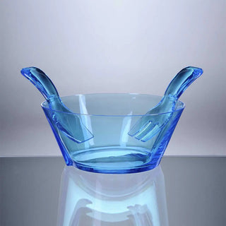 Mario Luca Giusti Fulmine salad bowl diam. 25 cm. - 9.84 in. Turquoise - Buy now on ShopDecor - Discover the best products by MARIO LUCA GIUSTI design