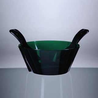 Mario Luca Giusti Fulmine salad bowl diam. 25 cm. - 9.84 in. Emerald Green - Buy now on ShopDecor - Discover the best products by MARIO LUCA GIUSTI design