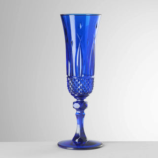 Mario Luca Giusti Italia flute glass Mario Luca Giusti Royal Blue - Buy now on ShopDecor - Discover the best products by MARIO LUCA GIUSTI design