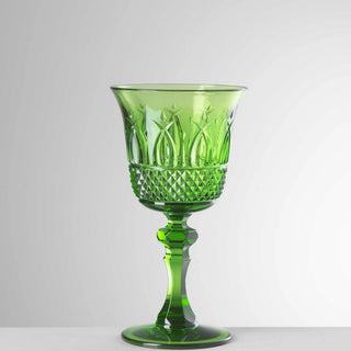 Mario Luca Giusti Italia wine glass Emerald Green - Buy now on ShopDecor - Discover the best products by MARIO LUCA GIUSTI design