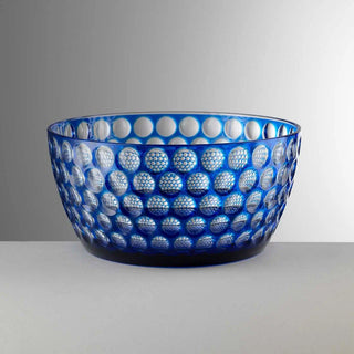 Mario Luca Giusti Lente salad bowl diam. 25 cm. - 9.84 in. Electric Blue - Buy now on ShopDecor - Discover the best products by MARIO LUCA GIUSTI design
