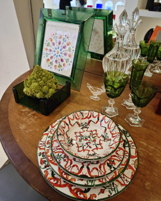 Mario Luca Giusti Lillybet dessert plate - Buy now on ShopDecor - Discover the best products by MARIO LUCA GIUSTI design