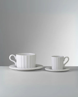 Mario Luca Giusti Lucilla coffee cup with saucer - Buy now on ShopDecor - Discover the best products by MARIO LUCA GIUSTI design