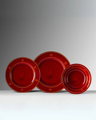 Mario Luca Giusti Marinella fruit plate diam. 23 cm. - 9.05 in. - Buy now on ShopDecor - Discover the best products by MARIO LUCA GIUSTI design