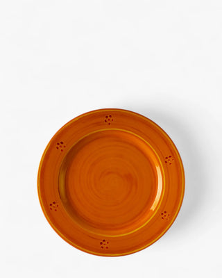 Mario Luca Giusti Marinella dinner plate diam. 27 cm. - 10.63 in. Mario Luca Giusti Marinella Orange - Buy now on ShopDecor - Discover the best products by MARIO LUCA GIUSTI design