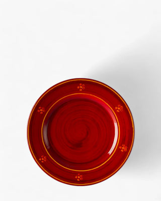 Mario Luca Giusti Marinella dinner plate diam. 27 cm. - 10.63 in. Mario Luca Giusti Marinella Red - Buy now on ShopDecor - Discover the best products by MARIO LUCA GIUSTI design