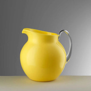 Mario Luca Giusti Pallina jug with handle Yellow - Buy now on ShopDecor - Discover the best products by MARIO LUCA GIUSTI design