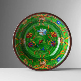 Mario Luca Giusti Pancale soup plate diam. 19 cm. - 7.48 in. Mario Luca Giusti Pancale Green - Buy now on ShopDecor - Discover the best products by MARIO LUCA GIUSTI design