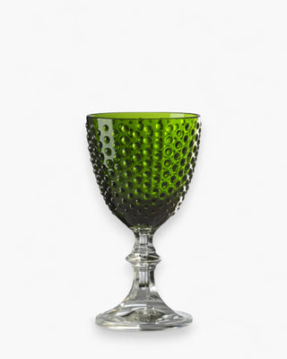 Mario Luca Giusti Panza stem glass for wine Emerald Green - Buy now on ShopDecor - Discover the best products by MARIO LUCA GIUSTI design