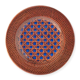 Mario Luca Giusti Patagonia plate diam. 27 cm. - 10.63 in. Blue - Buy now on ShopDecor - Discover the best products by MARIO LUCA GIUSTI design