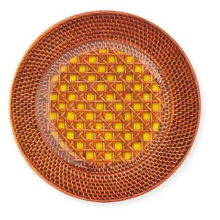 Mario Luca Giusti Patagonia plate diam. 27 cm. - 10.63 in. Yellow - Buy now on ShopDecor - Discover the best products by MARIO LUCA GIUSTI design