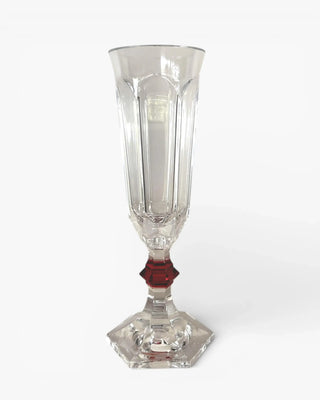 Mario Luca Giusti Rolling Stones flute clear and red - Buy now on ShopDecor - Discover the best products by MARIO LUCA GIUSTI design