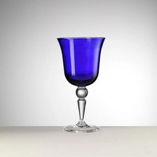 Mario Luca Giusti Saint Moritz water glass bicolour Electric Blue - Buy now on ShopDecor - Discover the best products by MARIO LUCA GIUSTI design