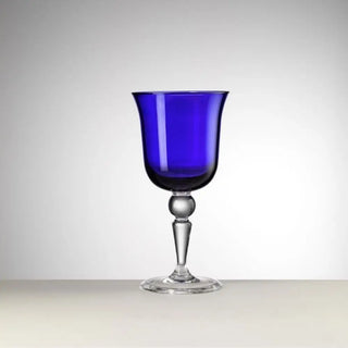 Mario Luca Giusti Saint Moritz wine glass Electric Blue - Buy now on ShopDecor - Discover the best products by MARIO LUCA GIUSTI design