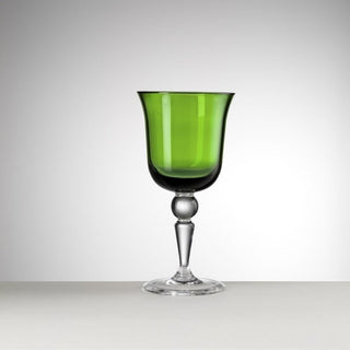Mario Luca Giusti Saint Moritz wine glass Green - Buy now on ShopDecor - Discover the best products by MARIO LUCA GIUSTI design