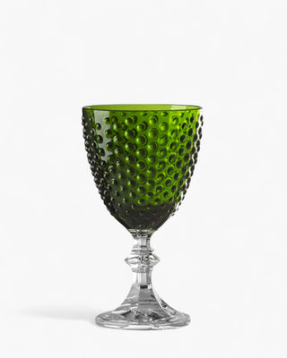 Mario Luca Giusti Sancho stem glass for water Emerald Green - Buy now on ShopDecor - Discover the best products by MARIO LUCA GIUSTI design