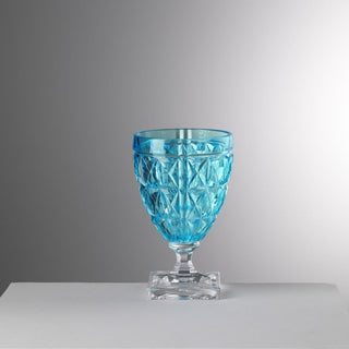 Mario Luca Giusti Stella wine glass Turquoise - Buy now on ShopDecor - Discover the best products by MARIO LUCA GIUSTI design