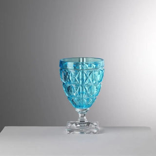 Mario Luca Giusti Stella wine glass Turquoise - Buy now on ShopDecor - Discover the best products by MARIO LUCA GIUSTI design