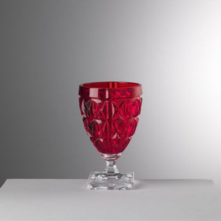 Mario Luca Giusti Stella wine glass Red - Buy now on ShopDecor - Discover the best products by MARIO LUCA GIUSTI design