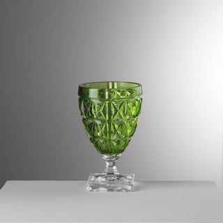Mario Luca Giusti Stella wine glass Green - Buy now on ShopDecor - Discover the best products by MARIO LUCA GIUSTI design