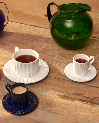 Mario Luca Giusti Tea Time cup with saucer - Buy now on ShopDecor - Discover the best products by MARIO LUCA GIUSTI design