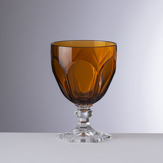 Mario Luca Giusti Novella wine goblet Amber - Buy now on ShopDecor - Discover the best products by MARIO LUCA GIUSTI design