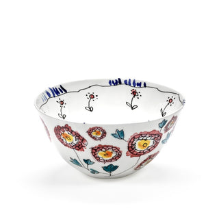 Marni by Serax Midnight Flowers bowl Anemone Milk 18 cm - 7.09 inch - Buy now on ShopDecor - Discover the best products by MARNI BY SERAX design