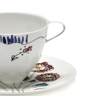 Marni by Serax Midnight Flowers coffee cup high with saucer Buy on Shopdecor MARNI BY SERAX collections