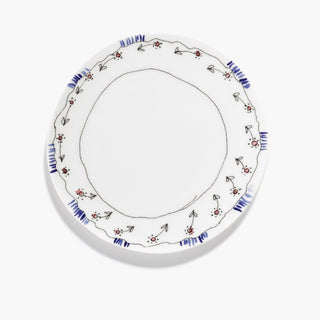 Marni by Serax Midnight Flowers dinner plate Anemone Milk 20 cm - 7.88 inch - Buy now on ShopDecor - Discover the best products by MARNI BY SERAX design