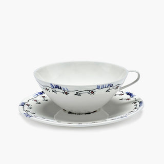Marni by Serax Midnight Flowers tea cup with saucer Anemone Milk - Buy now on ShopDecor - Discover the best products by MARNI BY SERAX design